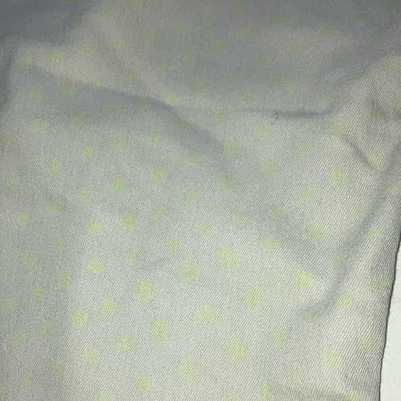 SO brand size 9 Womens pants small light yellow print dots Light Khaki Casual - Picture 9 of 16